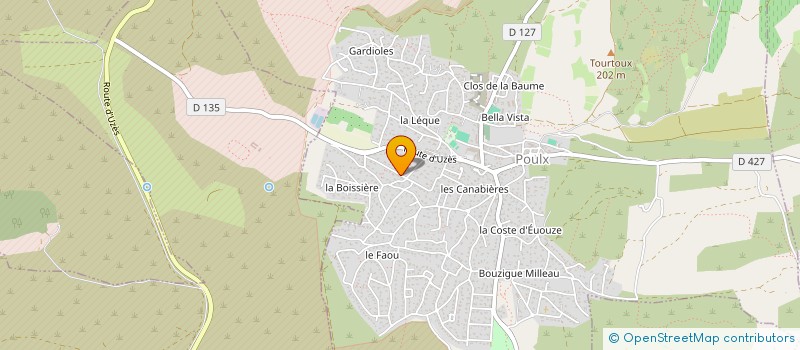 localisation de l'entreprise ALCYON  POULX