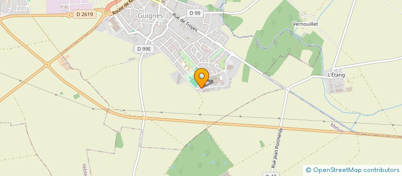 localisation de l'entreprise ALCYON  GUIGNES