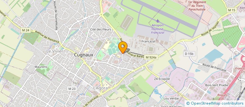 localisation de l'entreprise ALCYON CONSEIL  CUGNAUX