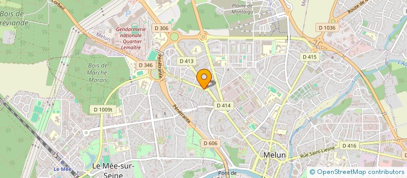 localisation de l'entreprise ALCYON FINANCES à MELUN