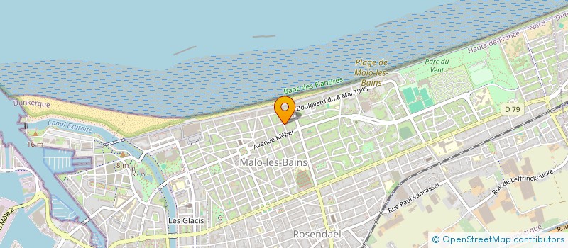 localisation de l'entreprise ALCYON SYNERGY à DUNKERQUE