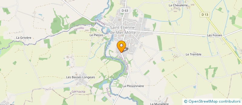 localisation de l'entreprise ALCYONE  SAINT-ETIENNE-DE-MER-MORTE