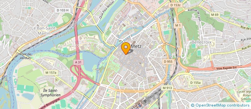 localisation de l'entreprise ALCYONE CORPORATE FINANCE  METZ