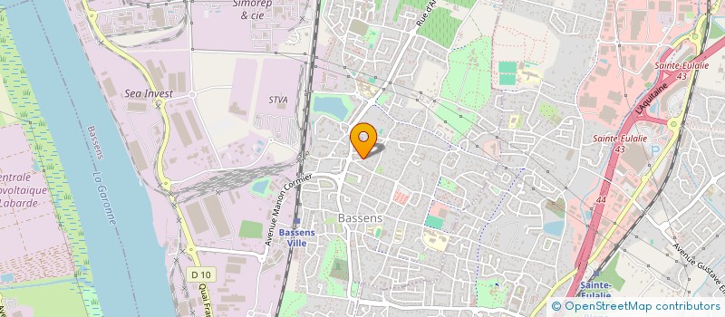 localisation de l'entreprise ALCYONE TRADING  BASSENS