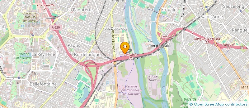 localisation de l'entreprise ALD à TOULOUSE
