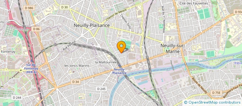 localisation de l'entreprise ALD à NEUILLY-PLAISANCE