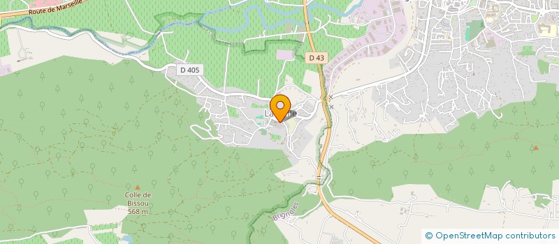 localisation de l'entreprise ALD  LA CELLE