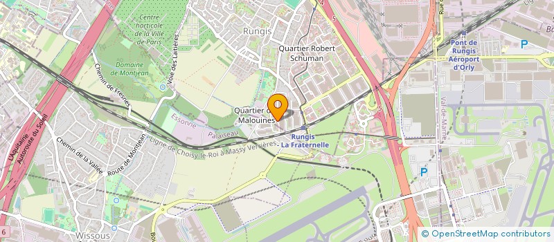 localisation de l'entreprise ALD à RUNGIS