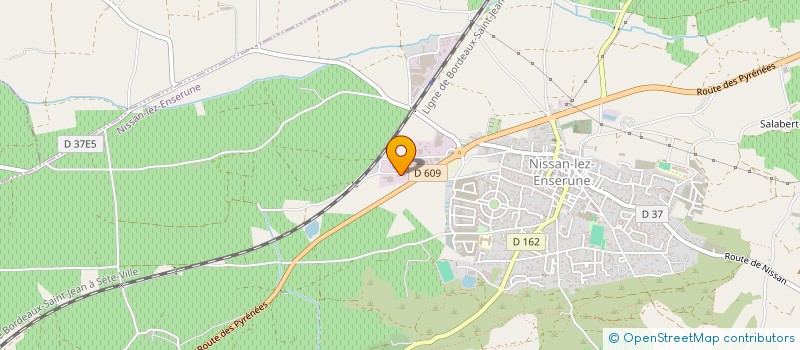 localisation de l'entreprise ALD  NISSAN-LEZ-ENSERUNE