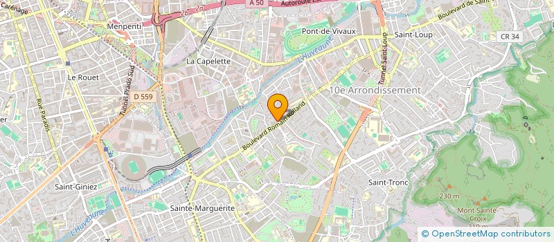 localisation de l'entreprise ALD  MARSEILLE