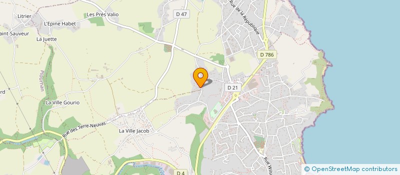 localisation de l'entreprise ALD  BINIC-ETABLES-SUR-MER