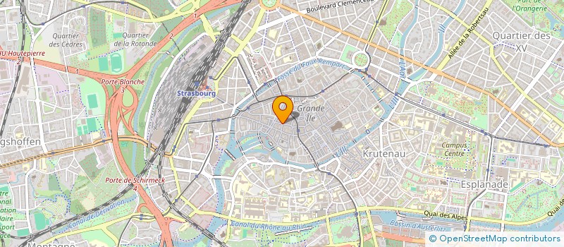 localisation de l'entreprise ALD AUTO  STRASBOURG