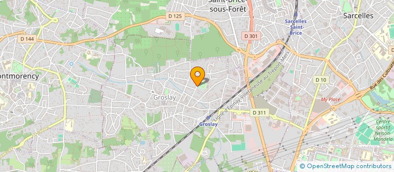 localisation de l'entreprise ALD CAPITAL  GROSLAY