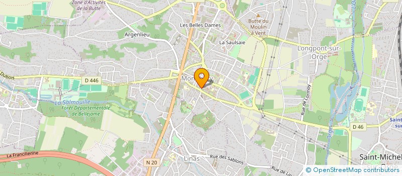 localisation de l'entreprise ALD FOOD à MONTLHERY