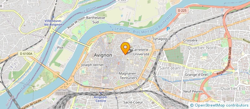 localisation de l'entreprise ALD IMMO à AVIGNON