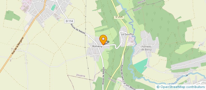 localisation de l'entreprise ALD INVEST  JOUARRE