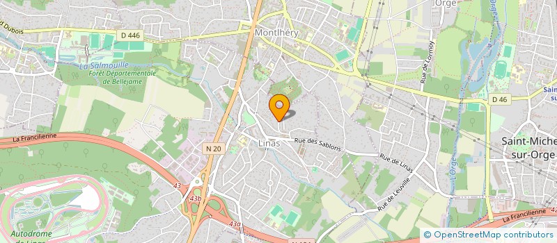 localisation de l'entreprise ALD INVESTISSEMENT à LINAS