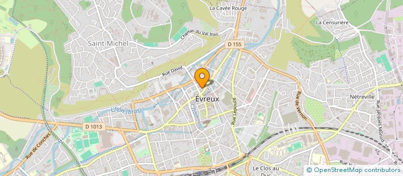 localisation de l'entreprise ALDA à EVREUX