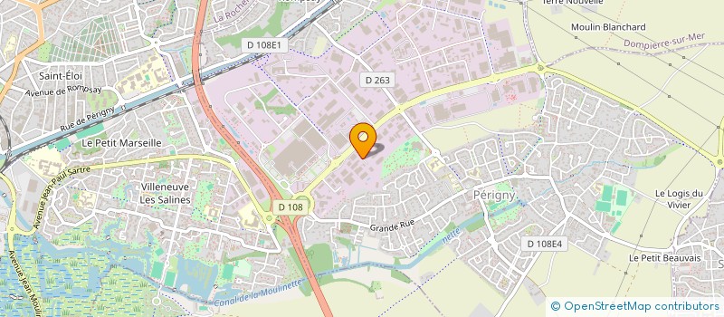 localisation de l'entreprise ALDA  PERIGNY