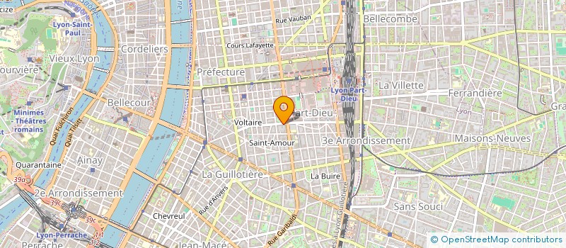 localisation de l'entreprise ALDA  LYON