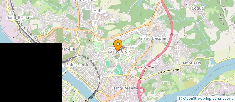 localisation de l'entreprise ALDA - CHANGER à BAYONNE