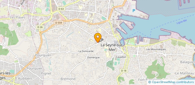 localisation de l'entreprise ALDABER5 à LA SEYNE-SUR-MER