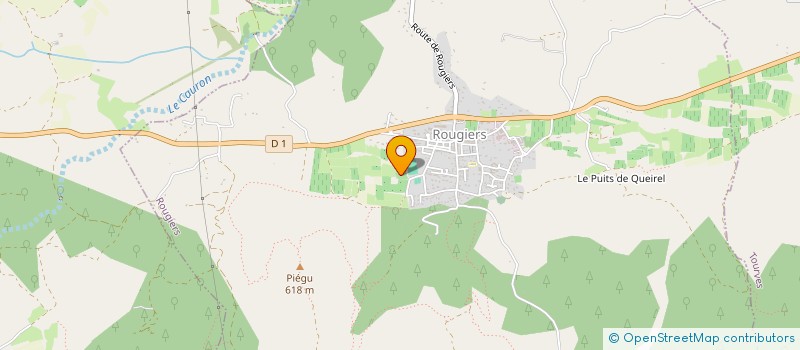 localisation de l'entreprise ALDABRA  ROUGIERS