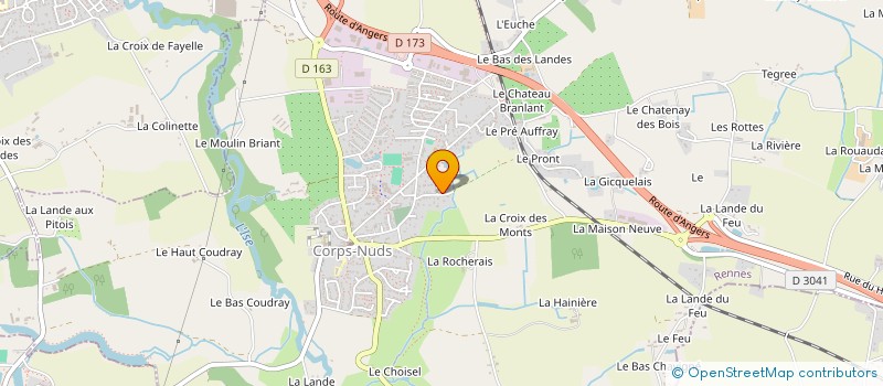 localisation de l'entreprise ALDAFLO  CORPS-NUDS