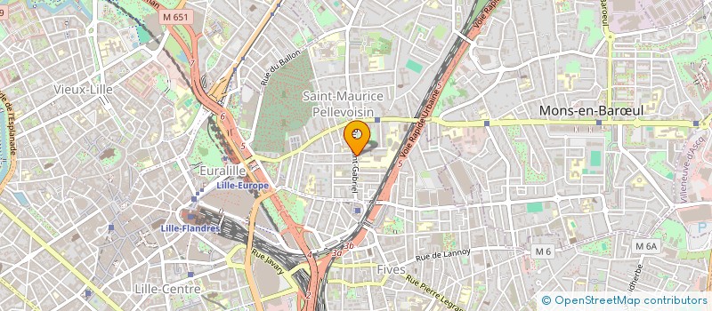 localisation de l'entreprise ALDAH à LILLE