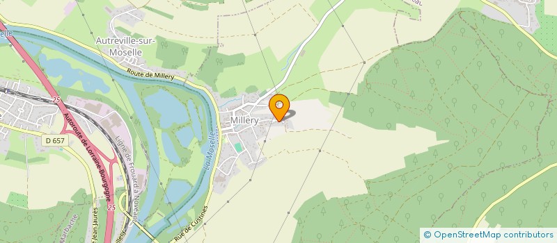 localisation de l'entreprise ALDAHA  MILLERY