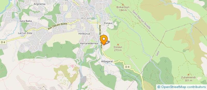 localisation de l'entreprise ALDAKETA  SARE