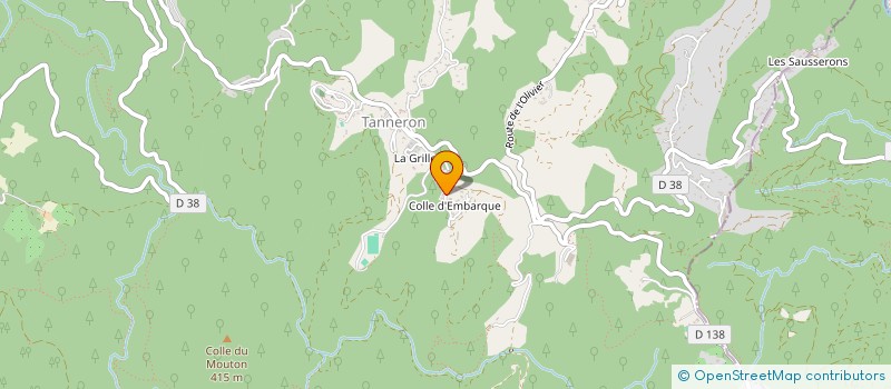 localisation de l'entreprise ALDAMAROSE  TANNERON