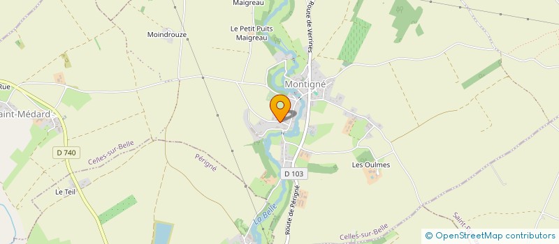 localisation de l'entreprise ALDANIYA  CELLES-SUR-BELLE