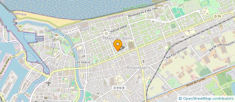 localisation de l'entreprise ALDASTHE à DUNKERQUE