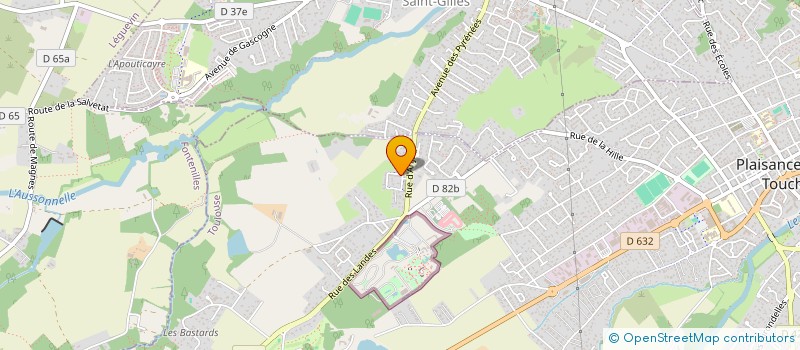 localisation de l'entreprise ALDAXA  PLAISANCE-DU-TOUCH