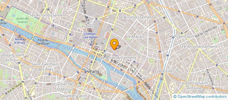 localisation de l'entreprise ALDEBARAN  PARIS