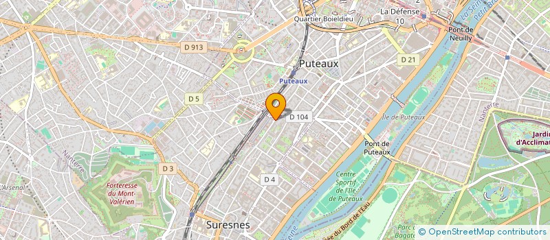 localisation de l'entreprise ALDEBARAN à SURESNES