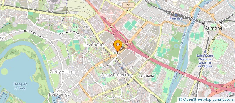 localisation de l'entreprise ALDEBARANE  CERGY