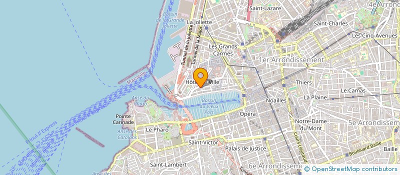 localisation de l'entreprise ALDEBERT  MARSEILLE