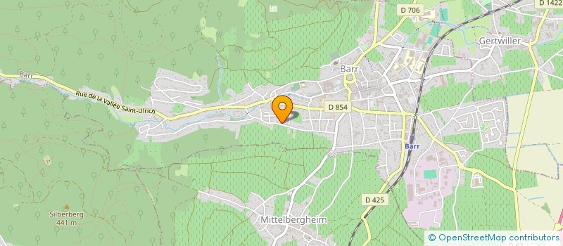 localisation de l'entreprise ALDECHE SOCIETE  BARR