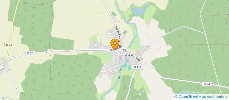 localisation de l'entreprise ALDEJOLY à LONGCHAMP