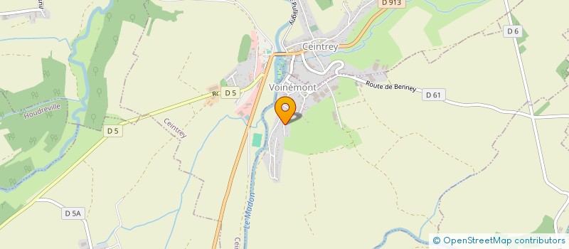 localisation de l'entreprise ALDELANI  VOINEMONT