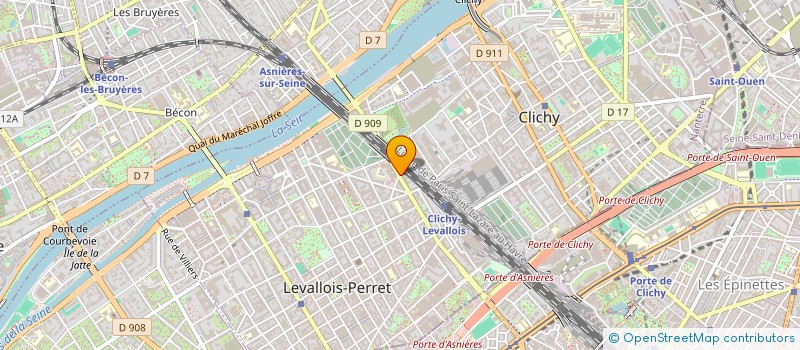 localisation de l'entreprise ALDEMIA à LEVALLOIS-PERRET