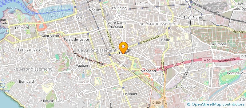 localisation de l'entreprise ALDER à MARSEILLE