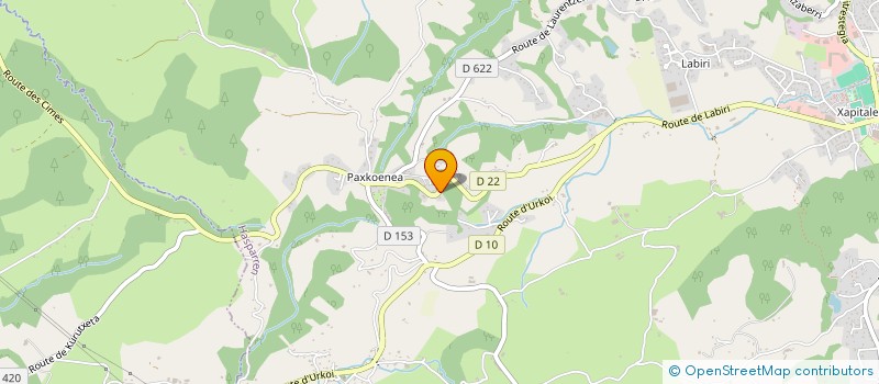 localisation de l'entreprise ALDERA EXPERTISE  CAMBO-LES-BAINS