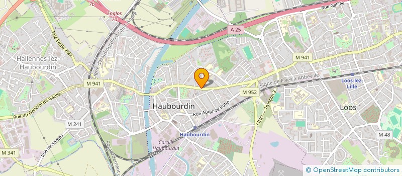 localisation de l'entreprise ALDERANDE VIDEO à HAUBOURDIN
