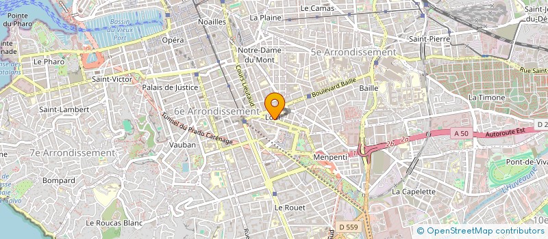 localisation de l'entreprise ALDERBAT à MARSEILLE