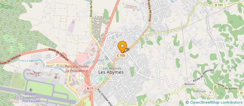 localisation de l'entreprise ALDES à LES ABYMES