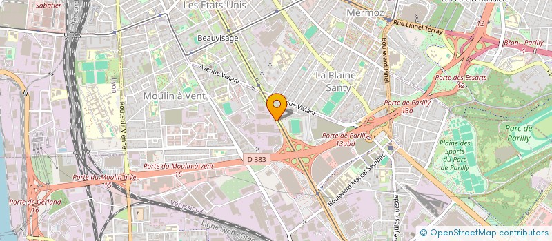 localisation de l'entreprise ALDES FRANCE à VENISSIEUX