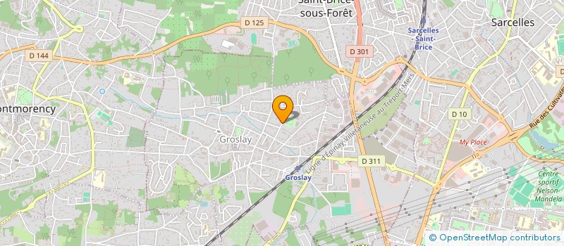 localisation de l'entreprise ALDGROUP  GROSLAY